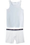 Men's Premium Quality Standard Fit Redzone Boxed Bamboo Athlete Boxer Set White - 4