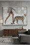 Luxury Leopard Abstract Wall Art | Framed Canvas Print | Modern Minimalist Decor for Living Room, Bedroom, Office & Gift