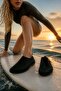 Black Size 32 Unisex Surf Sea Slippers