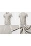 Men's Sporty Dry-Fit Breathable Sweat-Wicking Athletic Technical T-Shirt with Reflective Detail - 3