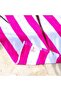Arkwright Striped Beach Towels (30x60, 4 Pack) - 100% Cotton Perfect Pool Towels, Bath Towels (Pink) - 5
