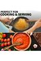® Kitchen 6 Piece Wooden Spoons for Cooking - Smooth Finish Teak Wooden Utensils for Cooking - 6