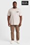 Süperlife Men's Large Size Chef's Selection Printed 3Xl-6Xl Crew Neck T-Shirt Spr26Bts510-04
