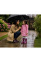 Potin Women's Rain Boots 36-40 Claret Red - 2