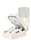 Handheld Mesh Zippered Travel Shoe and Slipper Bag, Suitcase Top Organizer