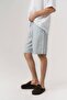 Coast Basic Linen Fabric Button Closure Shorts - 4