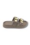 E300-22-26 Daisy Ladybug Heart Decorated Girls' Slippers 30-35 - 2