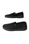 - 01 Unisex Navy Blue Linen Shoes - 3