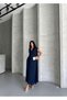 Women's Polo Collar Casual Pique Modal Fabric Dress - 2