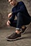 152-23165 Men's Genuine Leather Casual Shoes Brown