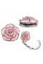 Foldable Bag Hanger Rose Design Table Edge Bag Holder Hanger Bracket Women's Bag Hook - 2