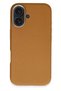 Joko iPhone 16 Compatible Wonder Leather Magsafe Cover - Brown