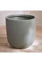 Bianca Polyresin Planter 28x28x26cm- Grey - 5