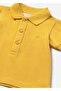 Baby Boy Polo Collar T-Shirt Yellow 1102 - 3