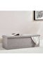 Halden Storage Ottoman 110x38x38cm-grey