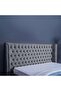 NEPTUNE HEADBOARD CHANEL GREY L-200 : H-125 CM - 2
