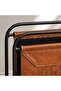 Davos Leather Magazine Holder 39x24x36cm - Brown - 2