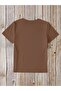 Women's Tribal Elephant Printed Oversize T-Shirt Loose Fit - 5