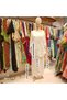 Women's White Linen Shalwar Set - Loose Blouse and Authentic Cut Pants Set - 2