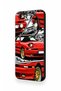 Honor Magic 8 Lite Compatible Red Supra Patterned Silicone Case - 4