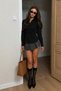 Women's Body-Fitting Shirt Slim Fit Classic Collar Long Sleeve Stylish Shirt - 2