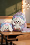 Girl's Plush Rabbit Primary School School Bag, Lunch Box and Pencil Case 3-Piece Set - 7