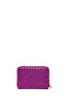 Women's Purple Braided Wallet 000A2D570126 - 3