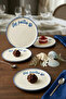 Stay Positive Nordic Pasta Plate 22 cm 4 Pieces 22952 - 2