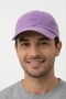 Unisex Lilac Washed Denim Outdoor Baseball Cap |   Adjustable Sports Cap - 4