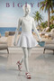 Girl's Skirt with Shorts Quick-Drying Diving Fabric Sea Pool Sports Skirt with Inner Shorts - 2