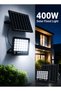 400W Solar Flood Lights Outdoor, Street and Area Lighting, Dusk to Dawn, IP65 Waterproof, Light Sensing, Remote Control