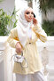Yellow Elastic Waist Dabıl Jacket - 3