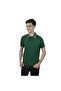 Men’s Slim Pique Solid Polo with Flat Knit Collar