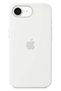 Silicone Case for iPhone 16e - White