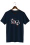 Floral Yoga Printed Training T-Shirt Sports T-Shirt