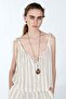 Oversized tie-strap top