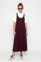 Women's Mürdüm Basic T-Shirt Detailed Strappy A-Line Maxi Dress 3598 60286360