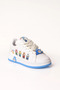 Unisex Children's Character Printed White Sports Shoes (with Wristwatch as a Gift) - 2