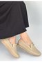Wens Genuine Leather Orthopedic Beige Casual Women's Shoes - 3