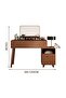 New Chinese Style Bedroom High-End Dressing Table, Retractable, With LED Smart Makeup Mirror - 4