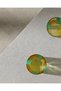 Pierretta-Colour Stripes Set of 4 Water Glasses - Yellow/Green - 380 ml - 2