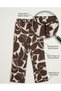Women's Cotton High Waist Relaxed Fit Wide Leg Patterned Trousers - 4