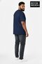 Men's Large Size a Printed 3Xl-6Xl Crew Neck T-Shirt Spr26Bts510-12 - 2
