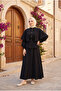 Women's Special Design Cape Detailed Cupra Fabric Hijab Set - 3