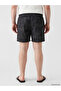 Nevavm Short Length Patterned Men's Swim Shorts with Difference - 4