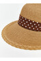 Lcw Accessories Beige Women's Straw Bucket Hat - 4