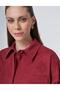 Embroidery Detailed Cotton Tunic Tibetan Red - 6