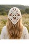 Crochet Knitted Bohemian Style Cherry Bandana (Suitable for Children and Adults) - 2