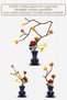 Artizan Autumn C59025W Decorative and Collectible Flower Model 795 Pieces Artificial Plant Ffc59025W - 3
