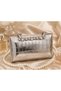 Luxury Crystal Evening Clutch Bag for Women | Wedding Party Bridal Handbag | Premium PU Leather | 21×13×4 cm